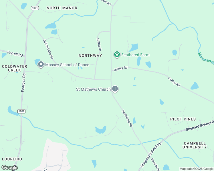 map of restaurants, bars, coffee shops, grocery stores, and more near 3501 Rosinburg Road in Zebulon