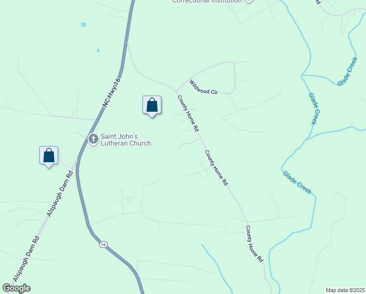 map of restaurants, bars, coffee shops, grocery stores, and more near 83 Poppy Lane in Taylorsville