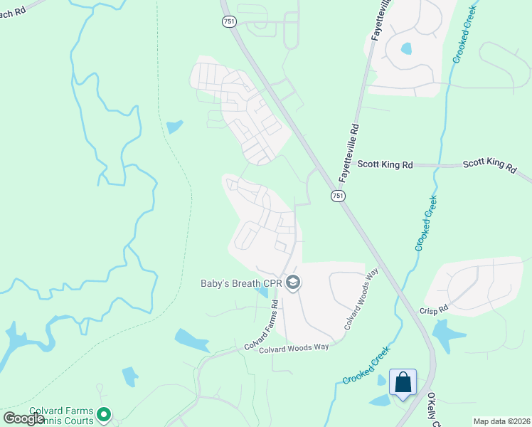 map of restaurants, bars, coffee shops, grocery stores, and more near 1020 Kentlands Dr in Durham