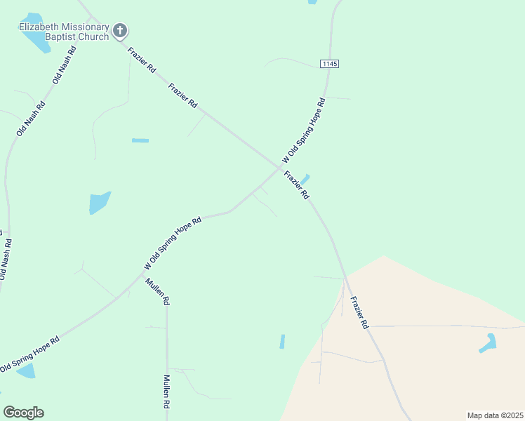 map of restaurants, bars, coffee shops, grocery stores, and more near 12493 West Old Spring Hope Road in Middlesex