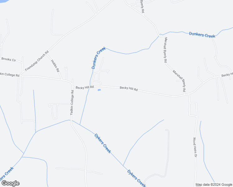 map of restaurants, bars, coffee shops, grocery stores, and more near 2299 Becky Hill Road in Lexington