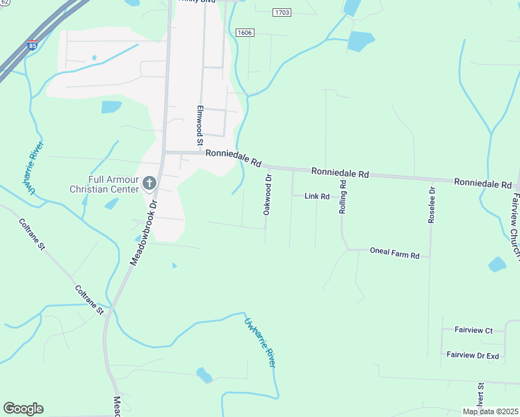 map of restaurants, bars, coffee shops, grocery stores, and more near 4718 Oakwood Drive in Trinity