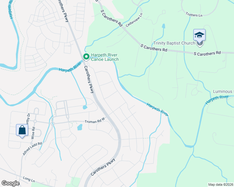 map of restaurants, bars, coffee shops, grocery stores, and more near 216 Sagefield Street in Franklin
