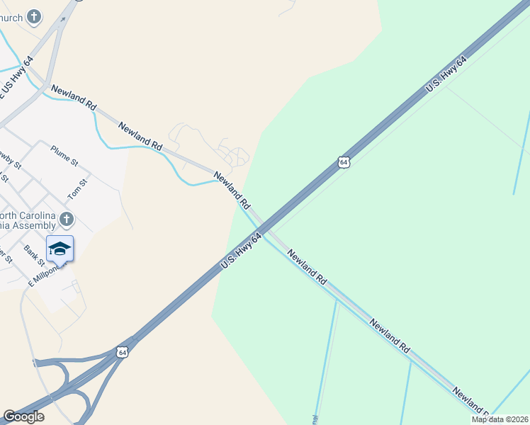 map of restaurants, bars, coffee shops, grocery stores, and more near 789 Newland Road in Roper