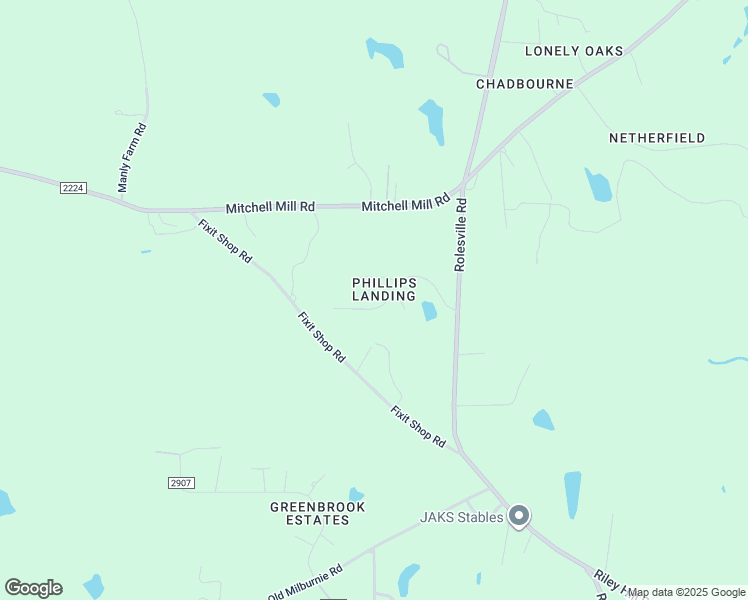 map of restaurants, bars, coffee shops, grocery stores, and more near 5829 Phillips Landing Drive in Wake Forest