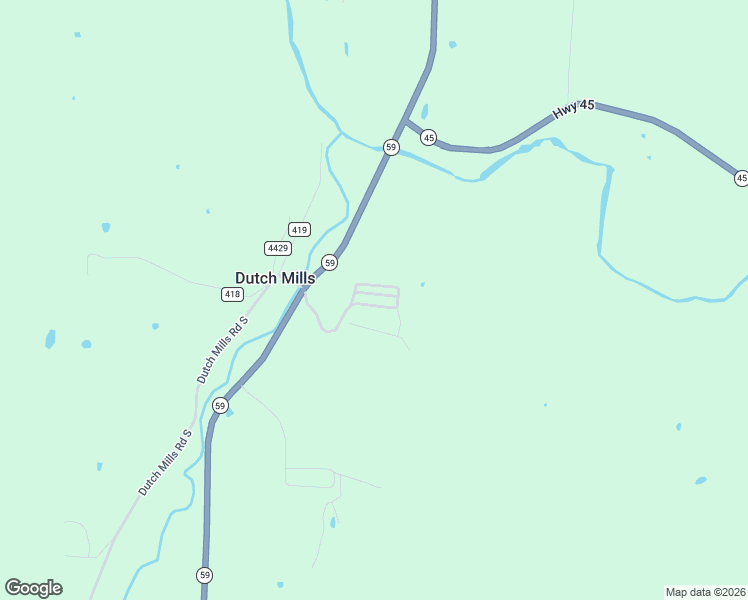 map of restaurants, bars, coffee shops, grocery stores, and more near 16210 Arkansas 59 in Lincoln