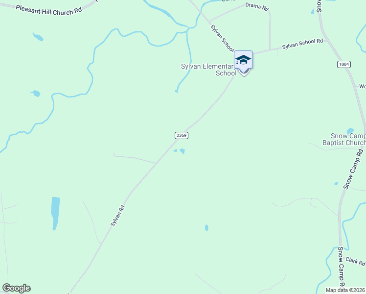 map of restaurants, bars, coffee shops, grocery stores, and more near 7952 Sylvan Road in Liberty