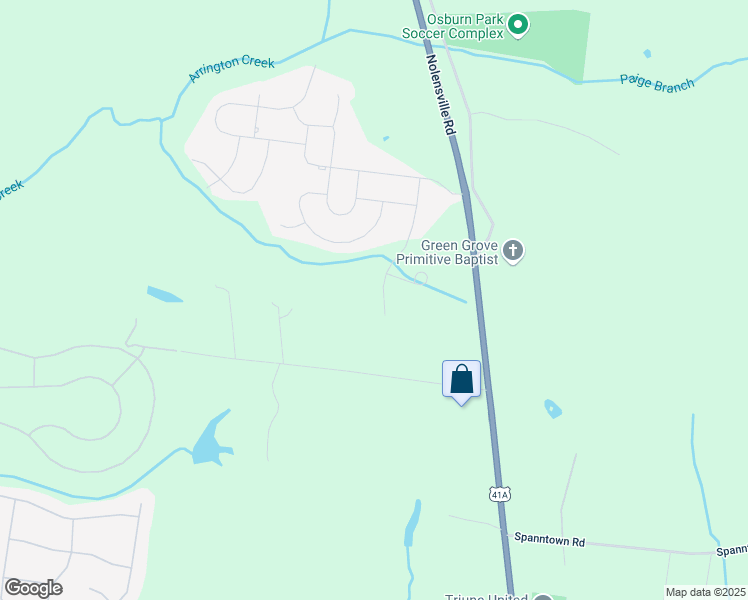 map of restaurants, bars, coffee shops, grocery stores, and more near 255 Rock Cress Road in Nolensville
