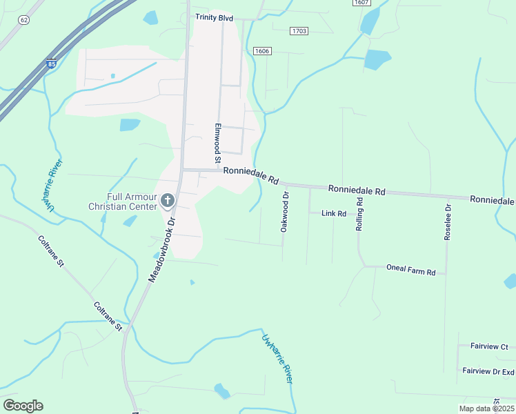 map of restaurants, bars, coffee shops, grocery stores, and more near 4761 Nola Street in Trinity