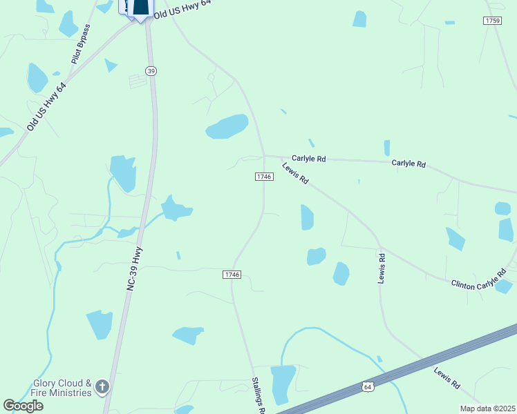 map of restaurants, bars, coffee shops, grocery stores, and more near 524 Stallings Road in Zebulon