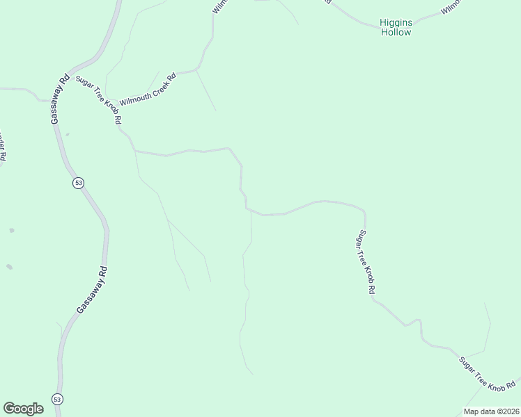 map of restaurants, bars, coffee shops, grocery stores, and more near 1043-1847 Sugar Tree Knob Road in Liberty