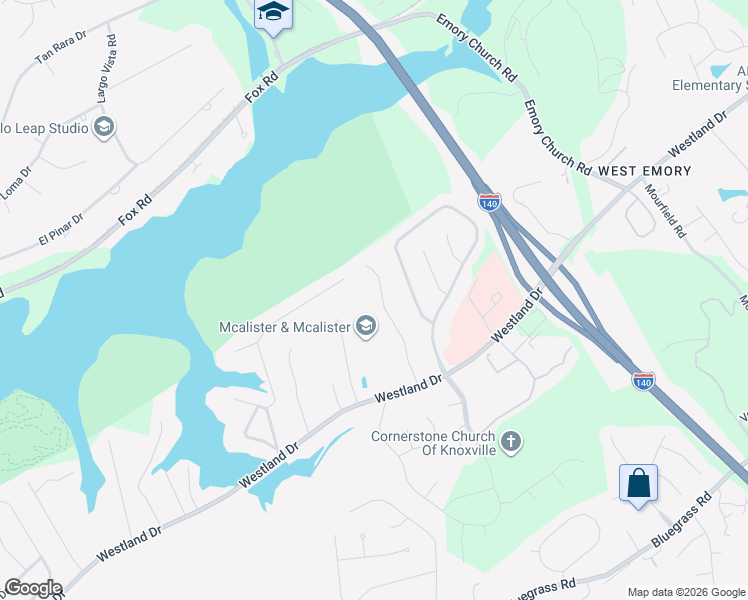 map of restaurants, bars, coffee shops, grocery stores, and more near 940 Hamilton Ridge Lane in Knoxville