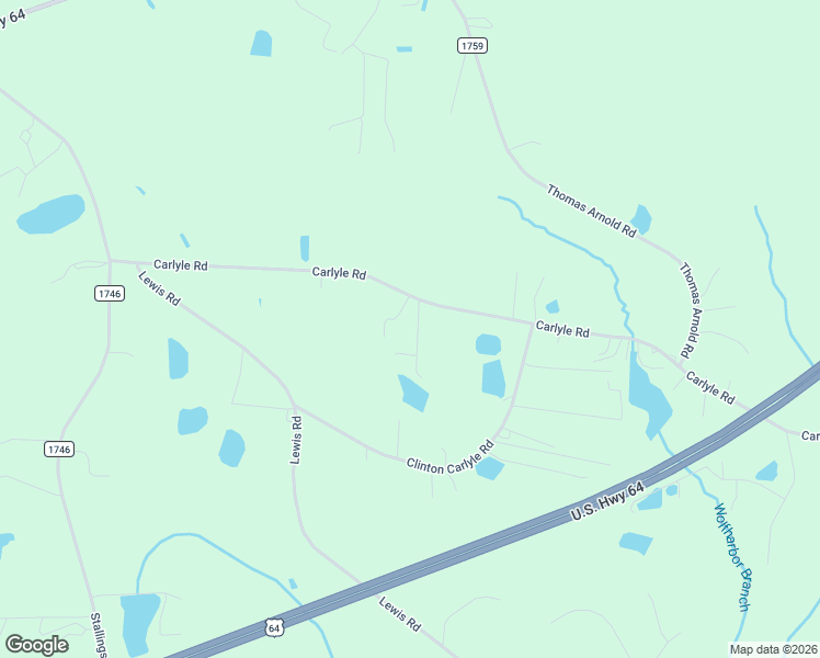 map of restaurants, bars, coffee shops, grocery stores, and more near 344 Carlyle Road in Zebulon