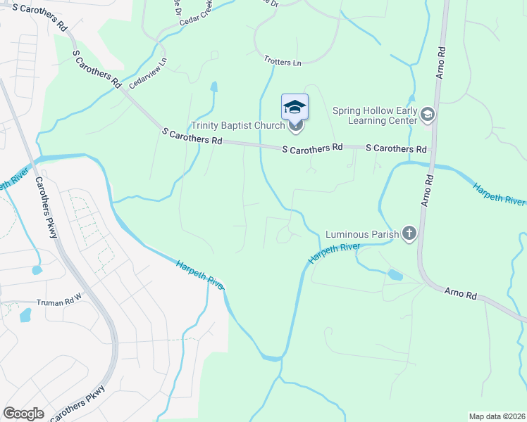 map of restaurants, bars, coffee shops, grocery stores, and more near 4509 Hyannis Court in Franklin