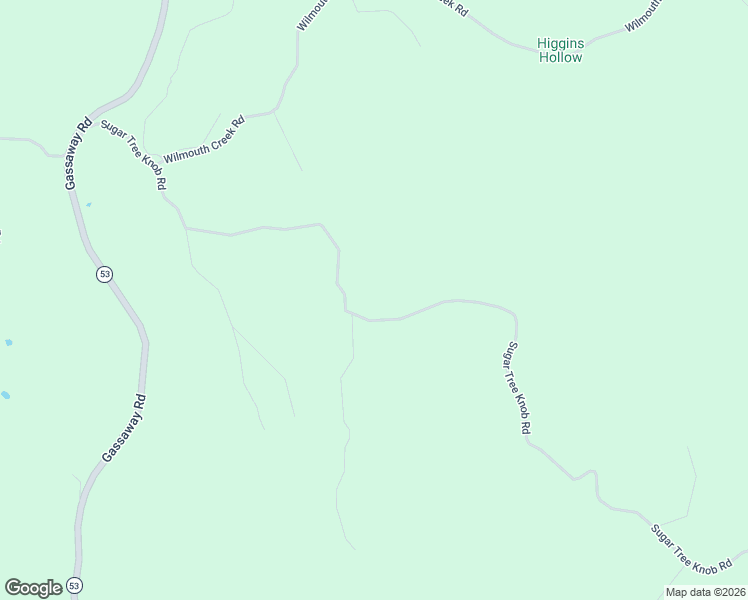 map of restaurants, bars, coffee shops, grocery stores, and more near 1043 Sugar Tree Knob Road in Liberty