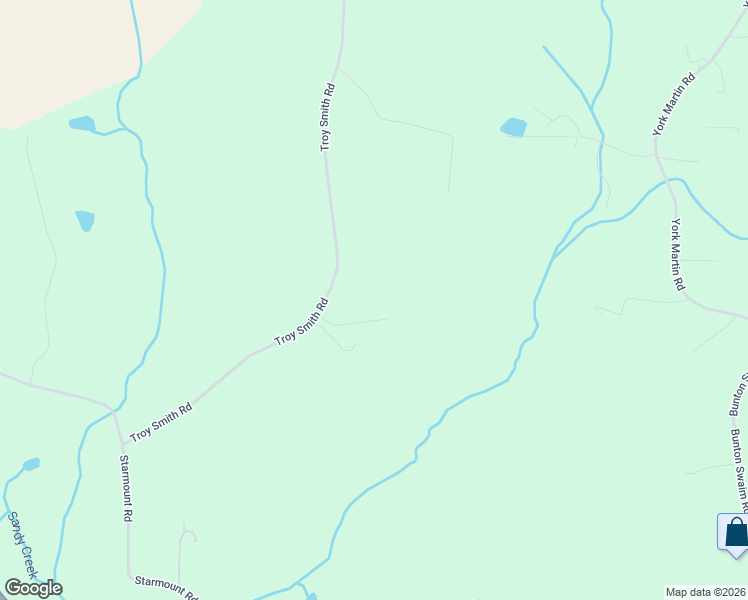 map of restaurants, bars, coffee shops, grocery stores, and more near 4794 Troy Smith Road in Liberty