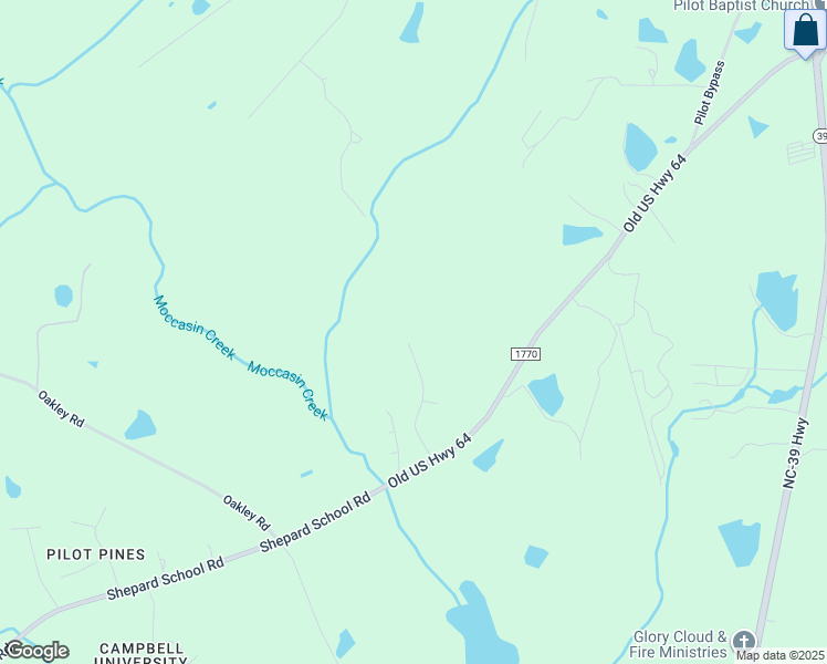 map of restaurants, bars, coffee shops, grocery stores, and more near 130 Fedley Forest Road in Zebulon