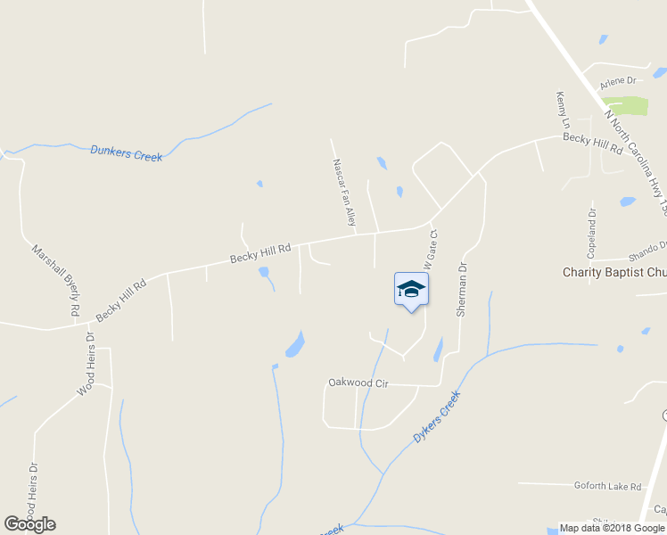 map of restaurants, bars, coffee shops, grocery stores, and more near 1015 Becky Hill Road in Lexington