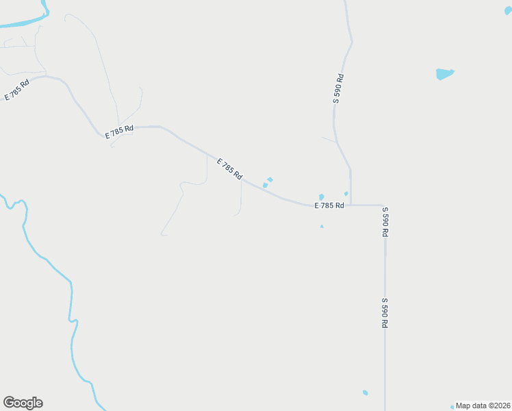 map of restaurants, bars, coffee shops, grocery stores, and more near 25575 East 785 Road in Welling