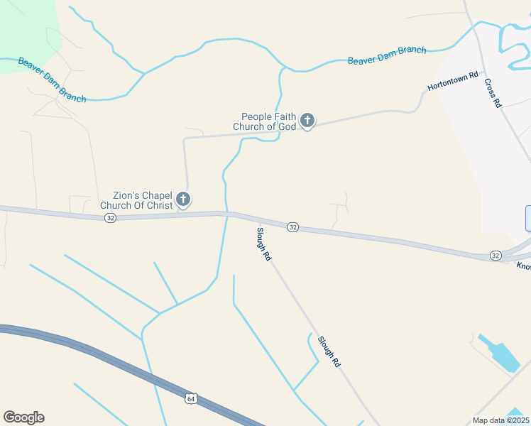 map of restaurants, bars, coffee shops, grocery stores, and more near 6281 North Carolina 32 in Roper