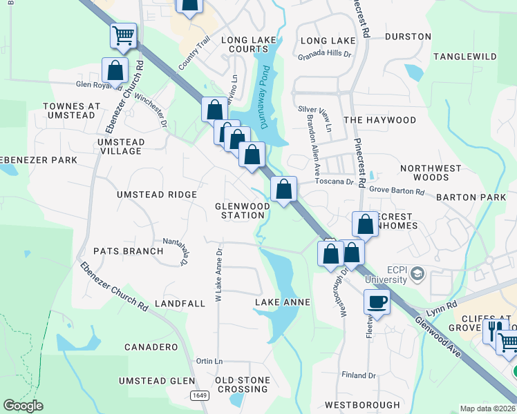 map of restaurants, bars, coffee shops, grocery stores, and more near 8324 Primanti Boulevard in Raleigh
