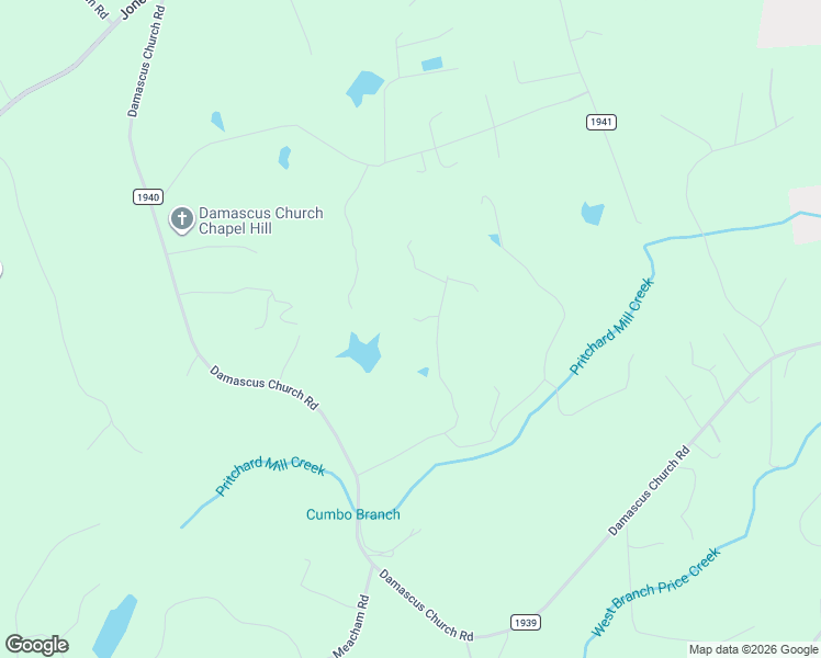 map of restaurants, bars, coffee shops, grocery stores, and more near 1001-1199 Parchment Trail in Chapel Hill