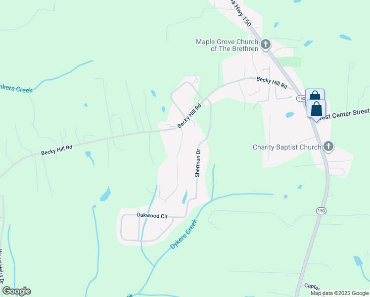 map of restaurants, bars, coffee shops, grocery stores, and more near 203 Westgate Court in Lexington