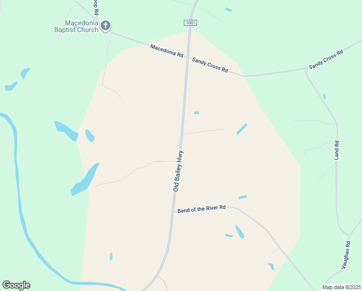 map of restaurants, bars, coffee shops, grocery stores, and more near Old Bailey Highway in Spring Hope