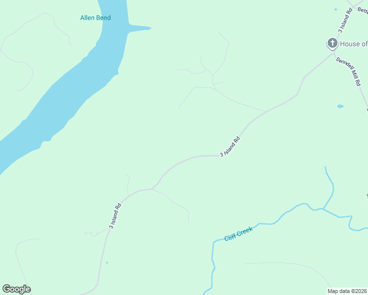 map of restaurants, bars, coffee shops, grocery stores, and more near 2722 3 Island Road in Walling