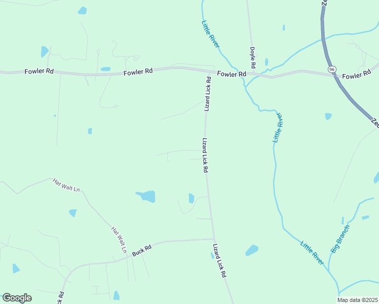 map of restaurants, bars, coffee shops, grocery stores, and more near 7736 Roberts Road in Wendell