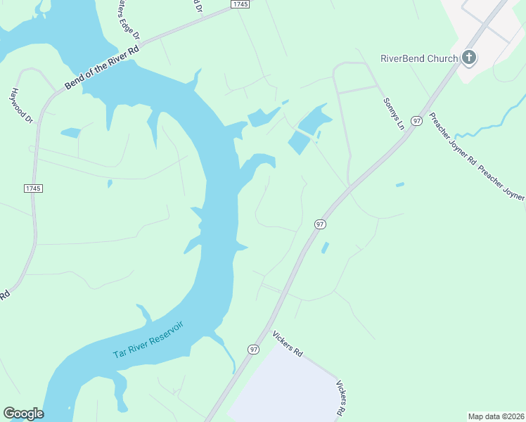 map of restaurants, bars, coffee shops, grocery stores, and more near 6138 William Court in Rocky Mount