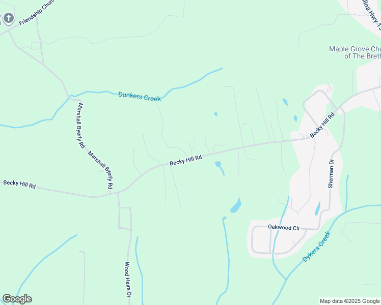 map of restaurants, bars, coffee shops, grocery stores, and more near 1324 Becky Hill Road in Lexington