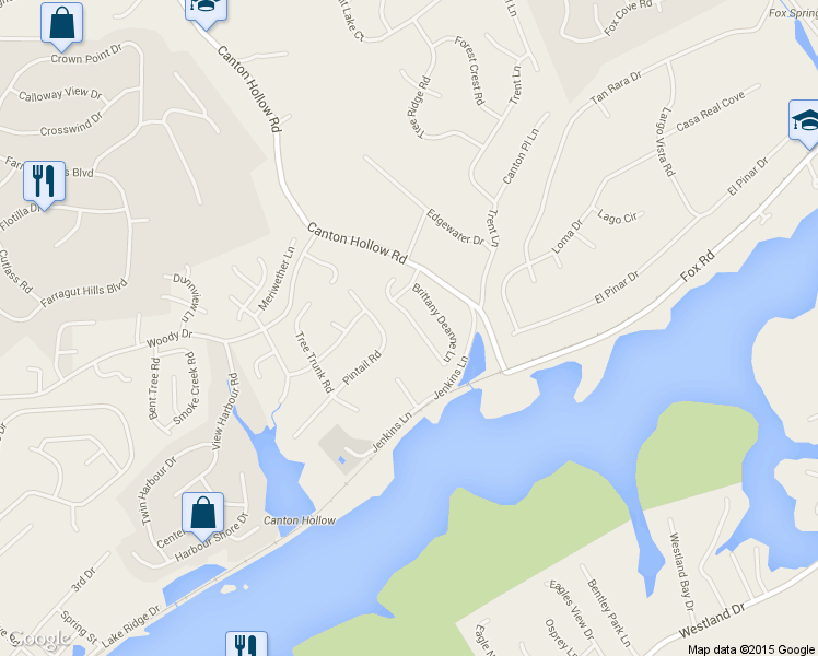 map of restaurants, bars, coffee shops, grocery stores, and more near 944 Ashley Michelle Court in Knoxville