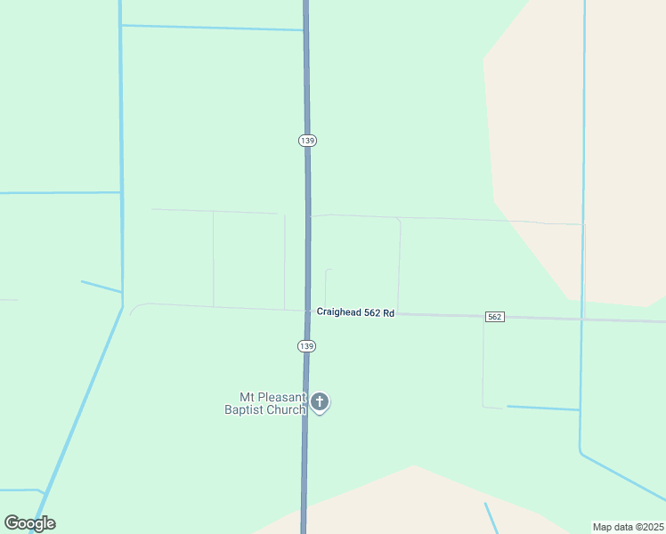 map of restaurants, bars, coffee shops, grocery stores, and more near 831 Arkansas 139 in Monette