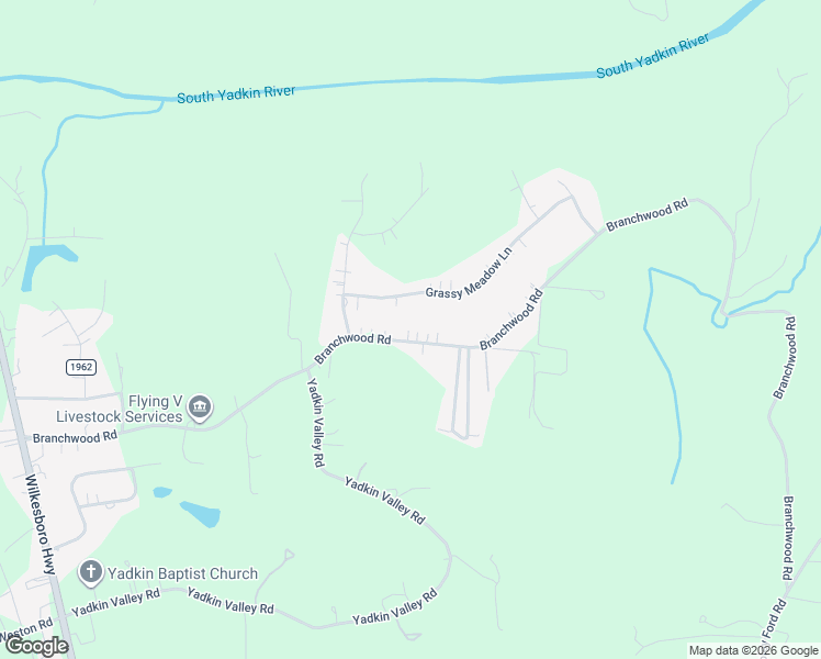 map of restaurants, bars, coffee shops, grocery stores, and more near 333 Branchwood Road in Statesville