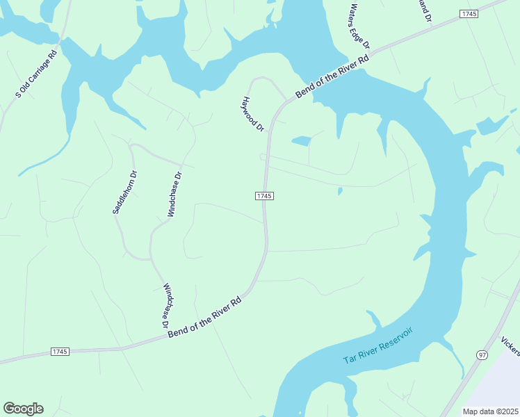 map of restaurants, bars, coffee shops, grocery stores, and more near 7040 Bend of the River Road in Rocky Mount