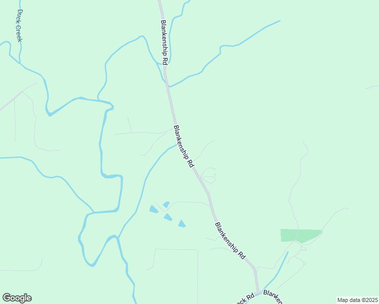 map of restaurants, bars, coffee shops, grocery stores, and more near 1513 Blankenship Road in Taylorsville