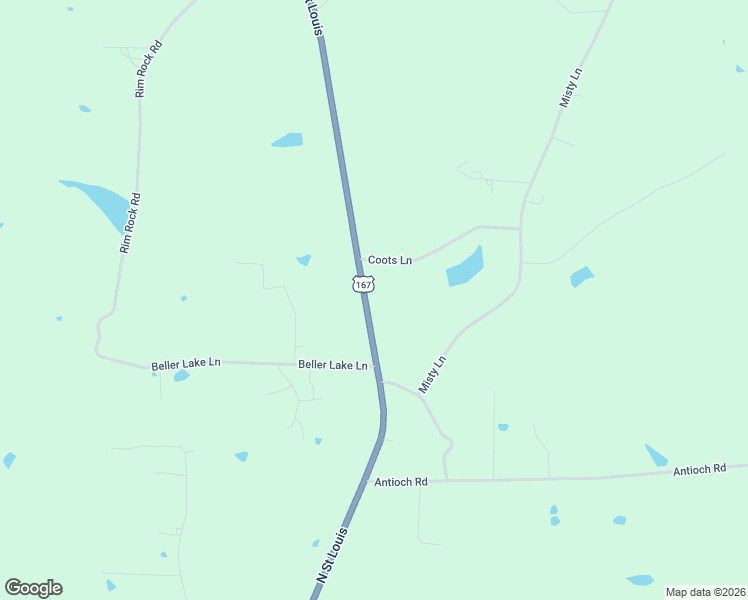 map of restaurants, bars, coffee shops, grocery stores, and more near North Saint Louis in Batesville