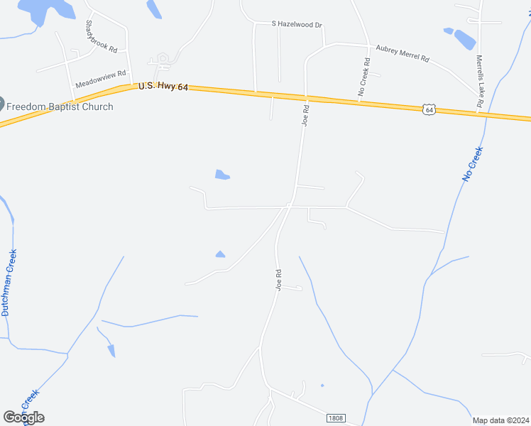 map of restaurants, bars, coffee shops, grocery stores, and more near 133 Mullins Road in Mocksville