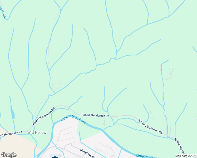 map of restaurants, bars, coffee shops, grocery stores, and more near 674 Robert Henderson Road in Sevierville