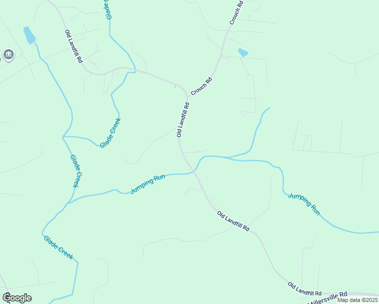 map of restaurants, bars, coffee shops, grocery stores, and more near Old Landfill Road in Taylorsville