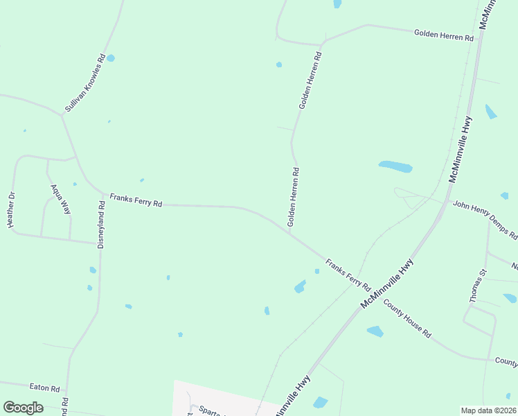 map of restaurants, bars, coffee shops, grocery stores, and more near 466-1128 County Highway 1140 in Sparta