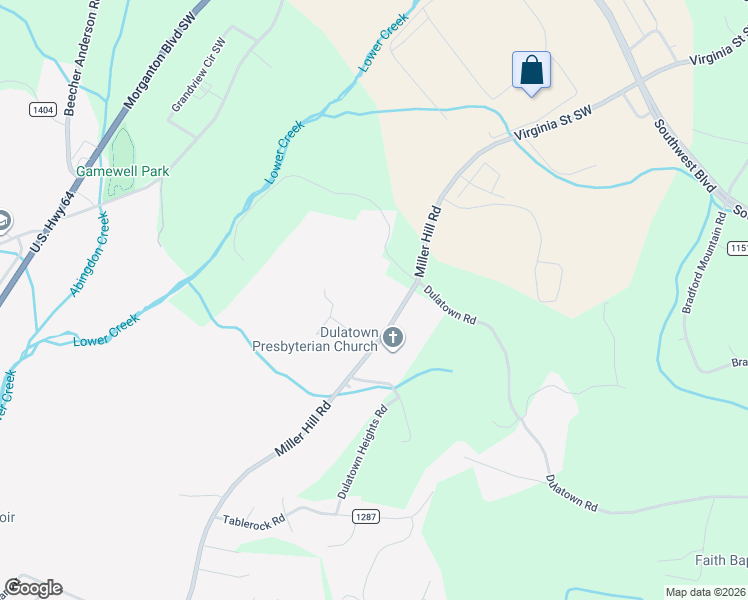 map of restaurants, bars, coffee shops, grocery stores, and more near 1524 Miller Hill Road in Lenoir