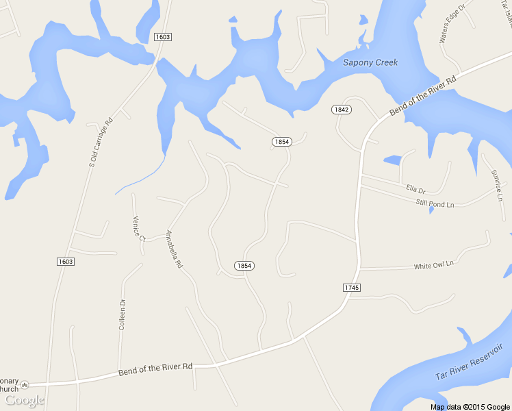 map of restaurants, bars, coffee shops, grocery stores, and more near 6424 Windchase Drive in Rocky Mount