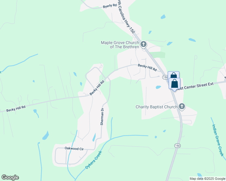map of restaurants, bars, coffee shops, grocery stores, and more near 215 Sherman Drive in Lexington