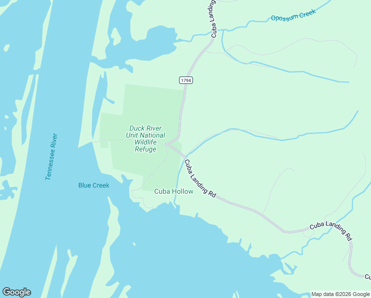 map of restaurants, bars, coffee shops, grocery stores, and more near 7836 Cuba Landing Road in Waverly