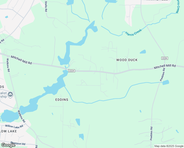 map of restaurants, bars, coffee shops, grocery stores, and more near 4712 Mitchell Mill Road in Wake Forest
