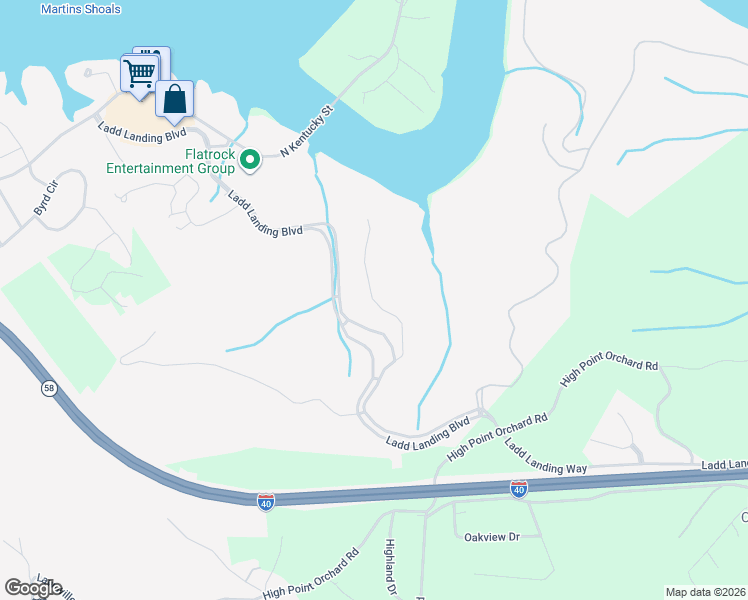 map of restaurants, bars, coffee shops, grocery stores, and more near 1011 Northbridge Close in Kingston