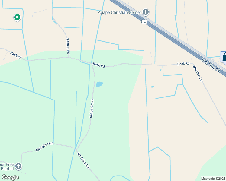 map of restaurants, bars, coffee shops, grocery stores, and more near Back Road in Creswell