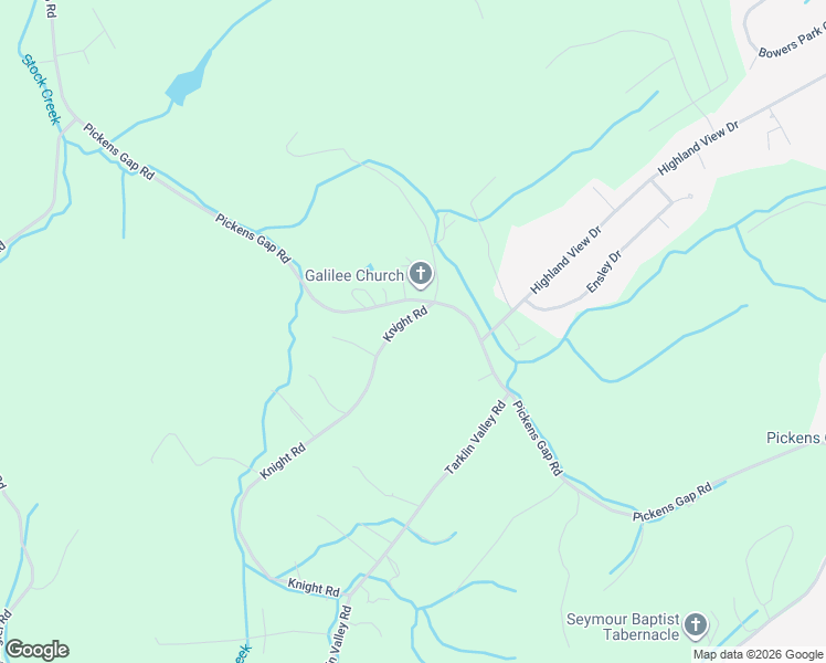 map of restaurants, bars, coffee shops, grocery stores, and more near 710 Knight Road in Knoxville